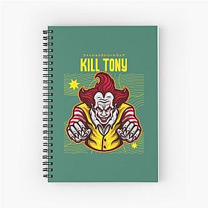 Kill Tony Podcast Evil Clown  Spiral Notebook