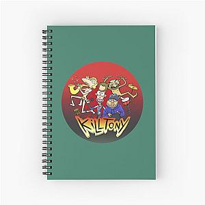 Kill Tony Cartoon   Spiral Notebook