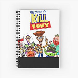 Deathsquad Presents Kill Tony Story Classic Spiral Notebook