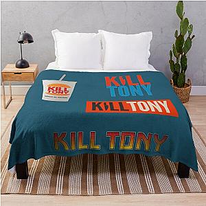 Kill Tony StickerMagnet Collection  Throw Blanket