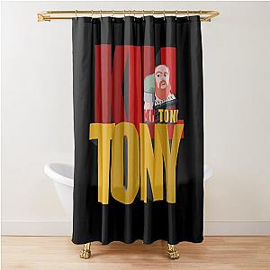 Kill Tony Podcast Logo Featuring William Montgomery Shower Curtain