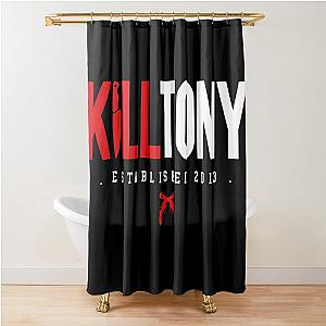 kill tony merch Official Kill Tony Shower Curtain