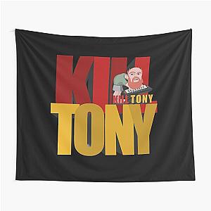 Kill Tony Podcast Logo Featuring William Montgomery Tapestry