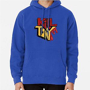 Kill Tony Custom Fan Logo in Red and Yellow Pullover Hoodie