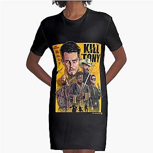 Kill Tony Movie Poster Graphic T-Shirt Dress