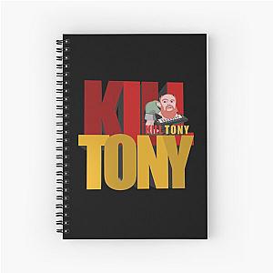 Kill Tony Podcast Logo Featuring William Montgomery Spiral Notebook