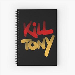 Kill Tony Podcast Logo In Watercolor Spiral Notebook