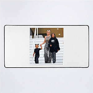 Kim x North = Chaos Couture Kim And North Mouse Pads