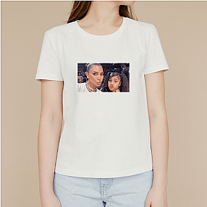 North’s Face. Kim’s Fame. Kim And North T-Shirts