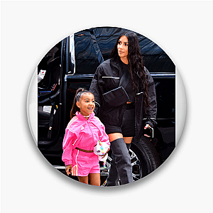 North West Is the Moment Kim And North Pins