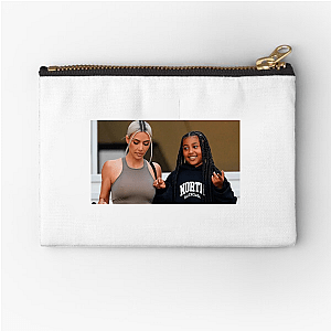 Tiny Diva, Big Kim Energy Kim And North Zipper Pouches