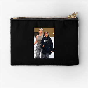 Kim Raised a Queen Kim And North Zipper Pouches