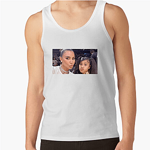 North’s Face. Kim’s Fame. Kim And North Tank Tops