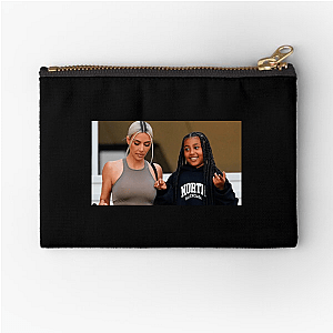 Tiny Diva, Big Kim Energy Kim And North Zipper Pouches