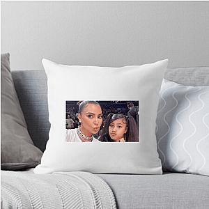 North’s Face. Kim’s Fame. Kim And North Pillows Cover