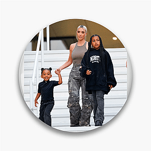 Kim x North = Chaos Couture Kim And North Pins