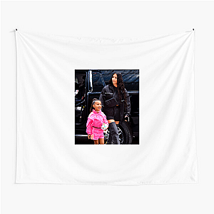North West Is the Moment Kim And North Tapestries