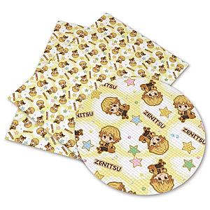 Kimetsu no Yaiba Fabric  Zenitsu Chibi Demon Slayer Storeandise Demon Slayer Store