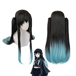 Kimetsu no Yaiba Cosplay Muichiro Tokito Wig Demon Slayer Storeandise Demon Slayer Store