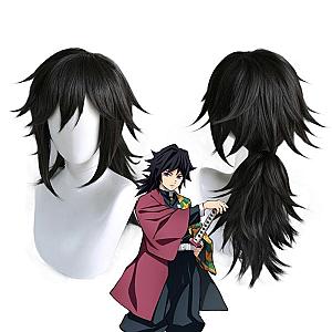 Kimetsu no Yaiba Cosplay  -  Giyuu Tomioka Wig Demon Slayer Storeandise Demon Slayer Store