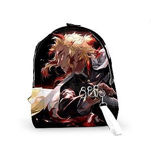 Kimetsu no Yaiba Backpack  -  Rengoku Kyojuro  -  Ready to Fight Demon Slayer Storeandise Demon Slayer Store