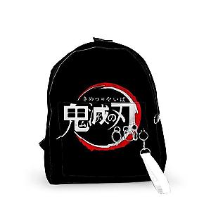 Kimetsu no Yaiba Backpack  -  Kimetsu no Yaiba™ Logo Demon Slayer Storeandise Demon Slayer Store