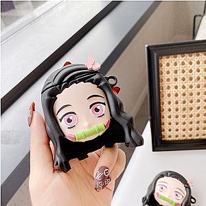 Kimetsu no Yaiba Airpod Case  -  1,2 &amp; Pro  -  Nezuko Kamado Demon Slayer Storeandise Demon Slayer Store