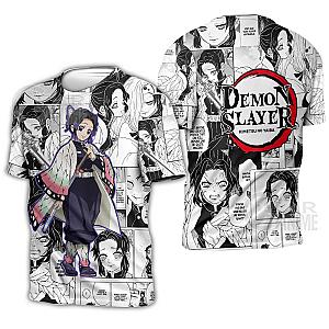 Kimetsu no Yaiba Store - Tanjiro Kamado  Anime Mix Manga Shirt Demon Slayer Store