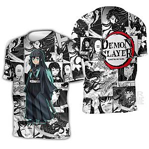 Kimetsu no Yaiba Store - Muichiro Tokito Manga Insipiration Shirt Demon Slayer Store