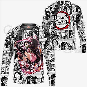 Kimetsu no Yaiba Sweatshirts - Nezuko Kamado Sweatshirt Anime Mix Manga Demon Slayer Store