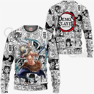 Kimetsu no Yaiba Sweatshirts - Inosuke Hashibira Anime Mix Manga Sweatshirt Demon Slayer Store