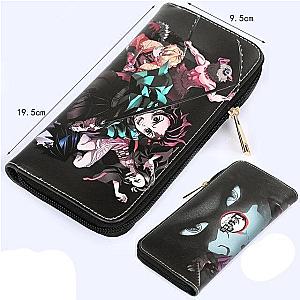 Kimetsu no Yaiba Store - PU Leather Wallet Kimetsu no Yaiba Merch Demon Slayer Store