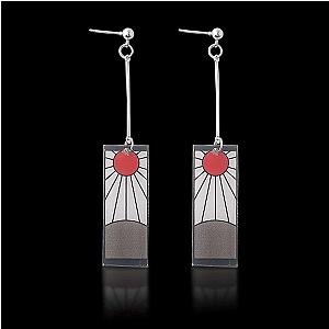 Kimetsu no Yaiba Store - Kimetsu no Yaiba Tanjiro Earrings Demon Slayer Store