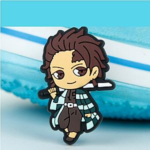 Kimetsu No Yaiba Croc Charms - Kamado Tanjiro Cute PVC Crocs Charm