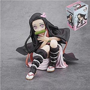 Kimetsu no Yaiba Store - Nezuko Kamado Sitting Figure Kimetsu no Yaiba Merch Demon Slayer Store