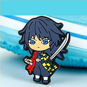 Kimetsu No Yaiba Croc Charms - Tomioka Giyu Anime PVC Crocs Charm