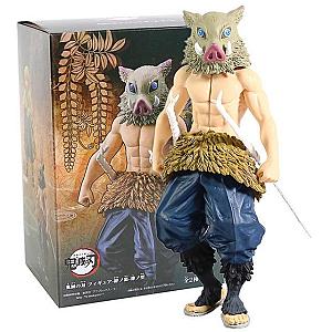 Kimetsu no Yaiba Store - 16cm Inosuke Hashibira Figure Toy Kimetsu no Yaiba Merch Demon Slayer Store