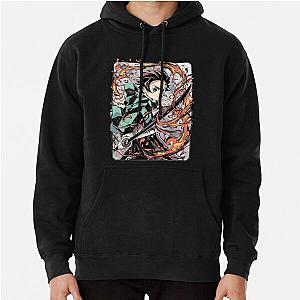 Kimetsu no Yaiba Hoodies - Tanjiro Pullover Hoodie RB0708