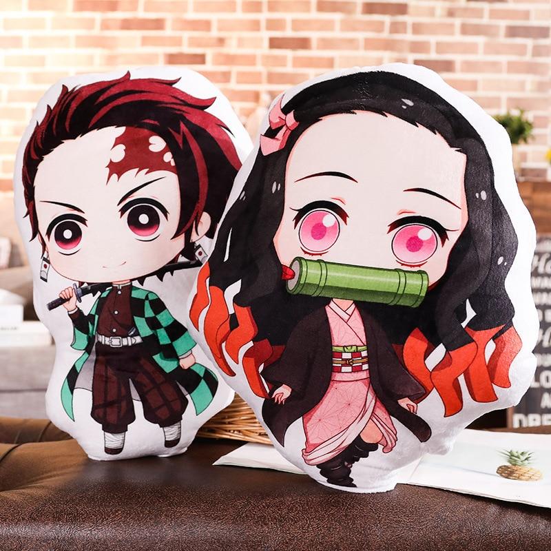 Kimetsu no Yaiba Plush- Tanjiro and Nezuko Stuffed Plush Demon Slayer ...