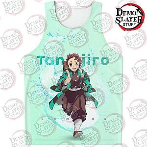 Kimetsu no Yaiba Store - Kamado Tanjirou Funny Tank Top Kimetsu no Yaiba Merch Demon Slayer Store