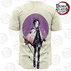 Kimetsu no Yaiba Store - Kochou Shinobu Baseball Jersey Kimetsu no Yaiba Merch Demon Slayer Store