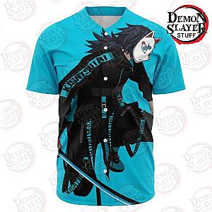 Kimetsu no Yaiba Store - NEw  Baseball Jersey Style No.3 Kimetsu no Yaiba Merch Demon Slayer Store