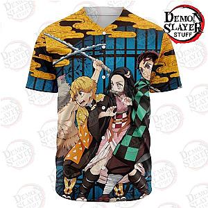 Kimetsu no Yaiba Store - New  Baseball Jersey No.2 Kimetsu no Yaiba Merch Demon Slayer Store