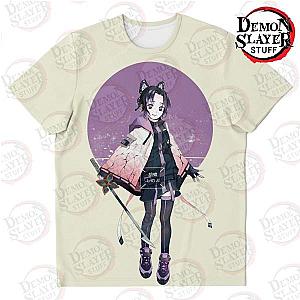 Kimetsu no Yaiba Store - Kochou Shinobu T-shirt New 2021 Kimetsu no Yaiba Merch Demon Slayer Store