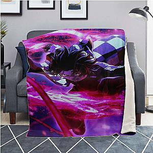 Kimetsu no Yaiba Store - New Tanjiro Kamado 3D Microfleece Blanket