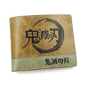 Kimetsu no Yaiba Wallet Logo Demon Slayer Storeandise Demon Slayer Store