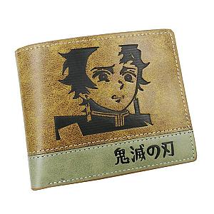 Kimetsu no Yaiba Wallet  -  Tanjiro Weird Face Demon Slayer Storeandise Demon Slayer Store