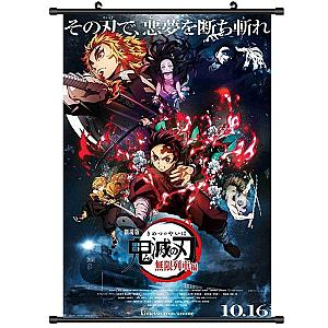 Kimetsu no Yaiba Wall Scroll Movie Demon Slayer Storeandise Demon Slayer Store