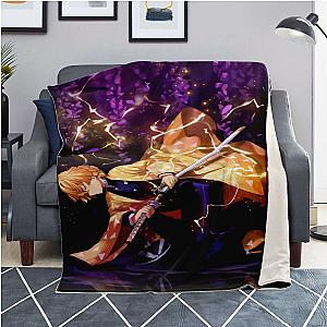 Kimetsu no Yaiba Store - Zenitsu Agatsuma 3D Microfleece Blanket Demon Slayer Store