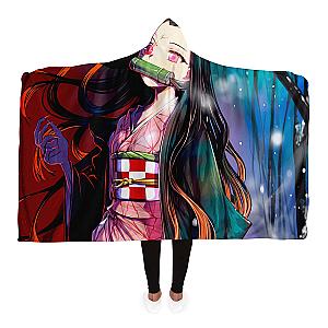 Kimetsu no Yaiba Store - Nezuko Kamado Lady Hooded Blanket